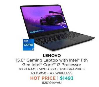 Bing Lee Lenovo 15.6 offer