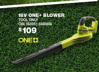 Bunnings 18v one+ blower offer