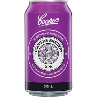 Woolworths Coopers xpa cans 6x375ml offer