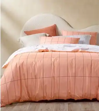 Myer Vue yubi cotton quilt cover set* offer