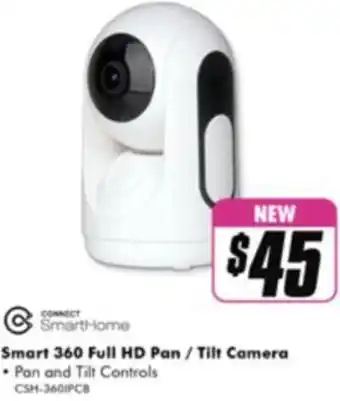 The Good Guys SmartHome Smart 360 Full HD Pan/Tilt Camera offer