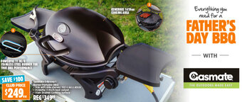 Anaconda Gasmate Odyssey 1 Burner Portable BBQ offer