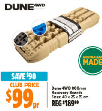 Anaconda Dune 4WD 800mm Recovery Boards offer