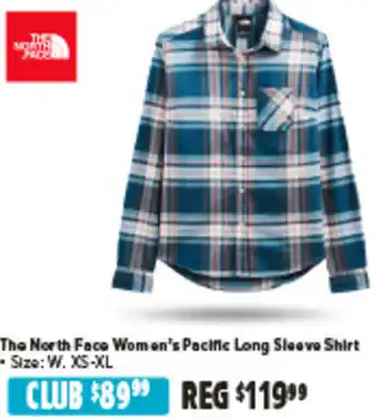 Anaconda The North Face Women's Pacific Long Sleeve Shirt offer