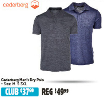 Anaconda Cederberg Men's Dry Polo offer