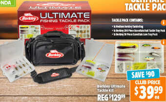 Anaconda Berkley Ultimate Tackle Kit offer