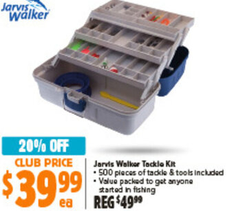 Anaconda Jarvis Walker Tackle Kit offer