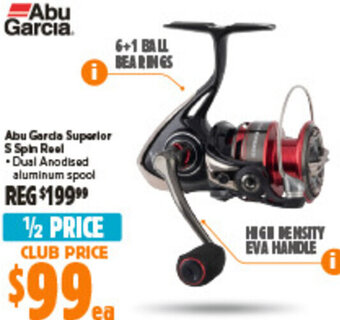 Abu Garcia Superior S Spin Reel
