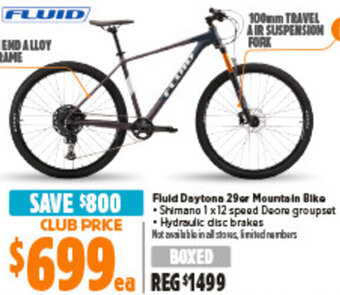 Anaconda Fluid Daytona 29er Mountain Bike offer