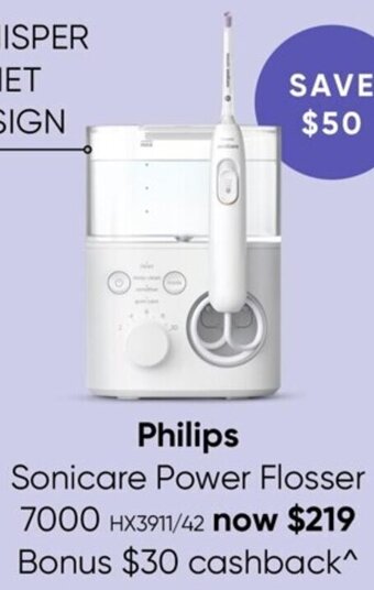 Myer Philips Sonicare Power Flosser 7000 offer