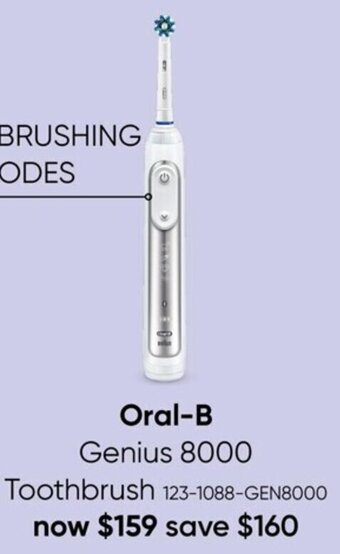 Myer Oral-B Genius 8000 Toothbrush offer