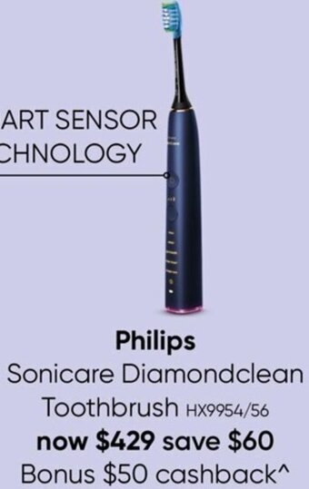 Myer Philips Sonicare Diamondclean Toothbrush offer