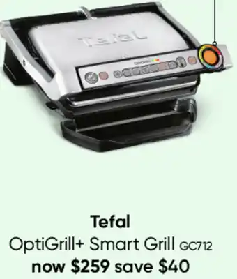 Myer Tefal Optigrill+ Smart Grill offer