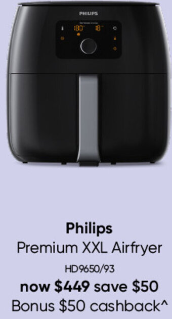 Myer Philips Premium XXL Airfryer offer