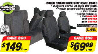Autobarn Esteem Tailor Made Set Cove Packs offer