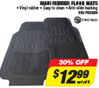Maui Rubber Floor Mats