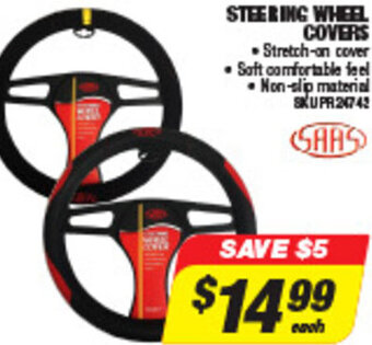 Autobarn Steering Wheel Covers offer