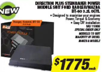 Direction Plus Steinbauer Power Module Suit Ford Ranger/Mazda BT-50 3.2L 5CYL