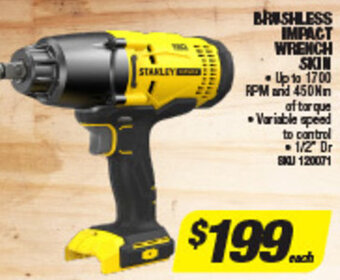 Brushless Impact Wrench Skin