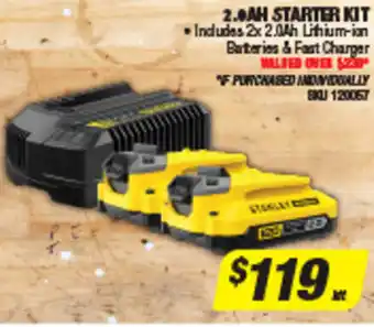 Autobarn 2.0AH Starter Kit offer