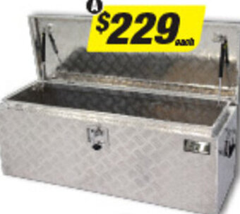 Autobarn 1120mm Aluminium Tool Box offer