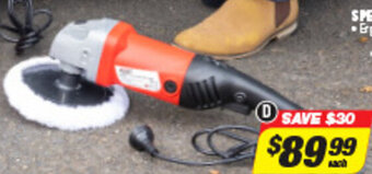 180mm 1200W Speed Car Polisher