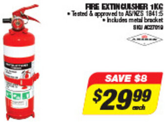 Autobarn Fire Extinguisher 1kg offer