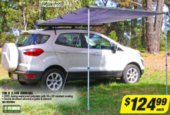 Autobarn 2M x 2.5M Awning offer