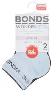 BIG W Bonds 2-Pack Wondercool Socks offer