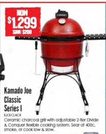 Barbeques Galore Kamado joe classic series i offer