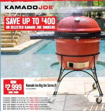 Barbeques Galore Kamado joe big joe series ii offer