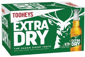 IGA Tooheys extra dry 24 pack offer