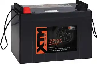 BCF Xtm agm deep cycle dc12-120 agm battery offer