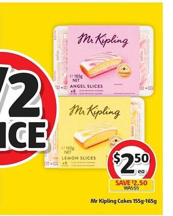 Coles Mr kipling cakes offer