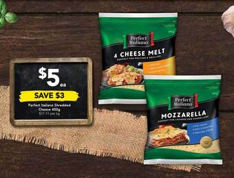 Drakes Perfect italiano shredded cheese offer