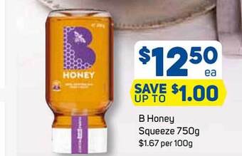 Foodland B honey squeeze offer