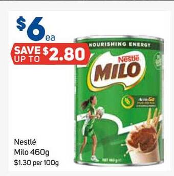 Foodland Nestlé milo offer