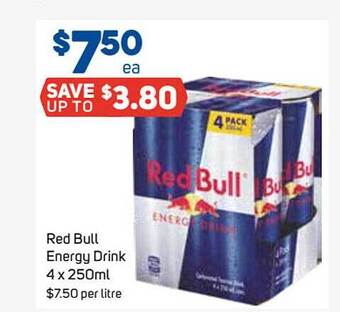 Foodland Red bull energy drink offer