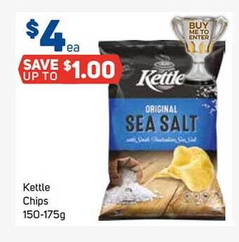 Foodland Kettle chips offer