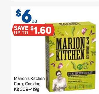 Foodland Marion's kitchen curry cooking kit offer