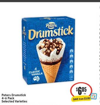 IGA Peters drumstick selected varieties offer