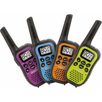 JB Hi-Fi Uniden uh45 80 channel uhf handheld radio with kid zone (4 pack) offer