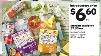 Woolworths Nexba crafted soda offer