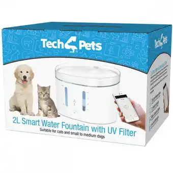 JB Hi-Fi Tech 4 pets smart 2l water fountain with uv light offer