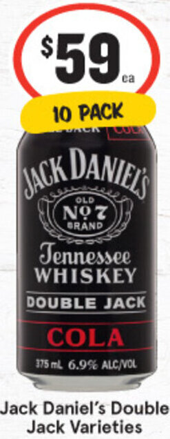 Jack Daniel's Double Jack Varieties