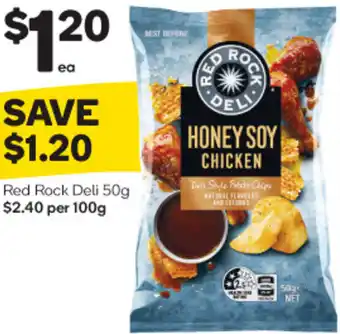 Woolworths Red Rock Deli 50g offer