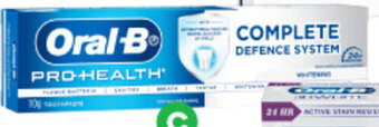 Woolworths Oral-B Pro-Health Toothpaste 110g offer