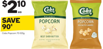 Woolworths Cobs Popcorn 70-120g offer