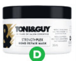 Woolworths Toni & Guy Strengthplex Bond Repair Mask 285ml offer