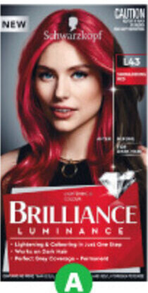 Woolworths Schwarzkopf Brilliance Hair Colour offer